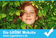 www.jugendtours.de wird klimaneutral gehostet