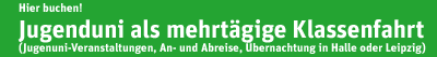 Jugenduni als Klassenfahrt buchen!