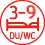 3- bis 9-Bettzimmer mit Dusche und WC
