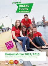 Katalog von Jugendtours „Klassenfahrten 2012/2013“ – Archivbild