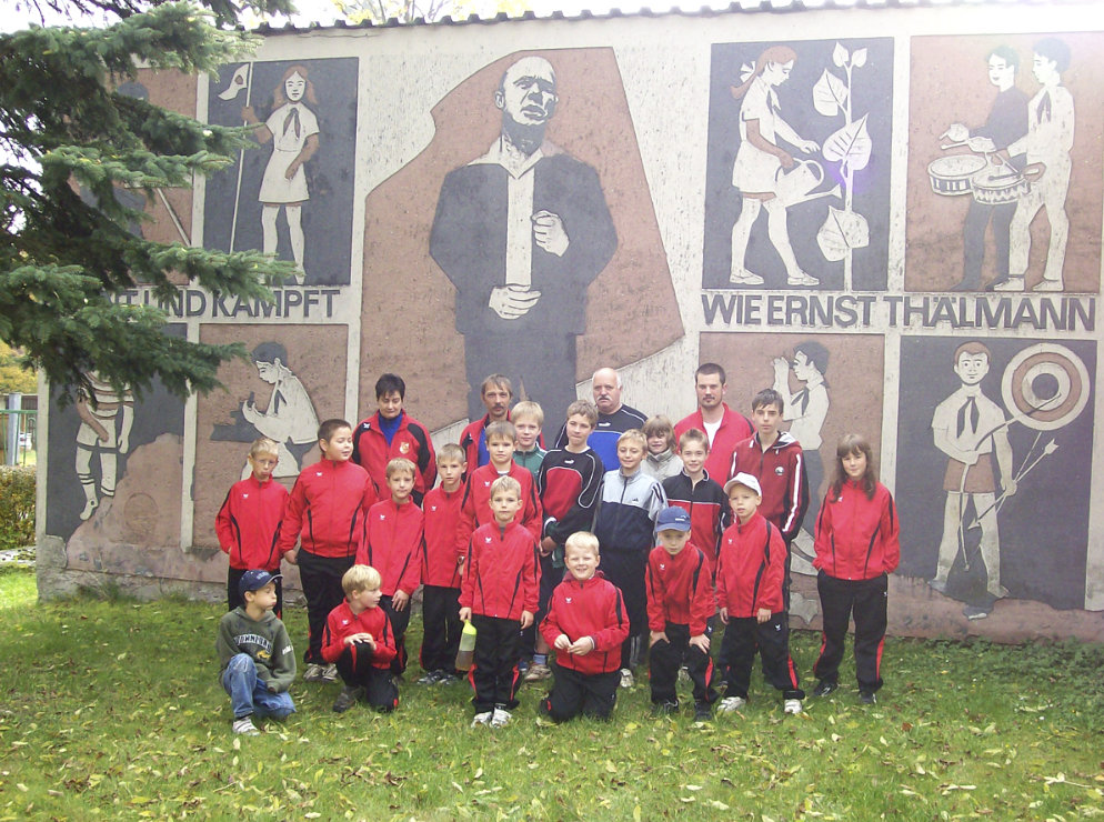 Sportlerinnen und Sportler der SG Motor Halle, hier im Trainingslager, Klassenfahrt Stolberg, Harz 2008 – Bildergalerie Klassenfahrten von Jugendtours