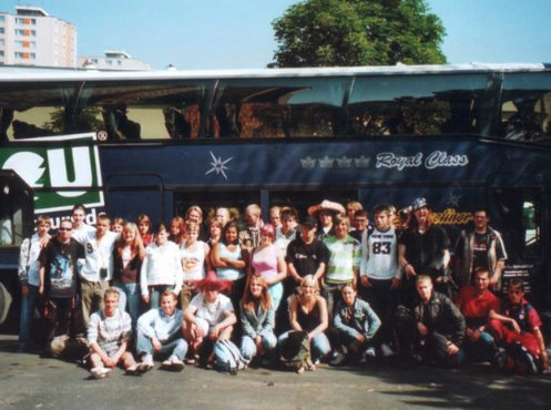 Klasse 9 des Domgymnasium Merseburg, hier auf dem Rckweg von Ummanz, Klassenfahrt Insel Rgen 2008 – Bildergalerie Klassenfahrten von Jugendtours