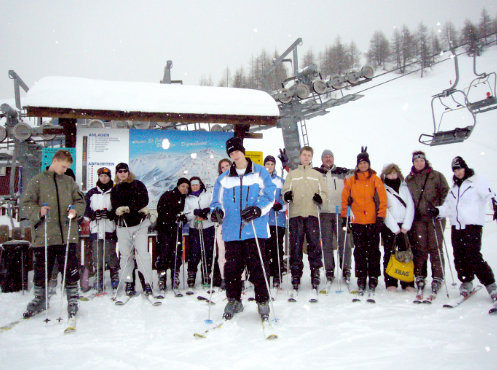 Klasse 10 der Robert-Koch-Schule Halle, Ski-Klassenfahrt von Jugendtours 2008 – Bildergalerie Klassenfahrten von Jugendtours