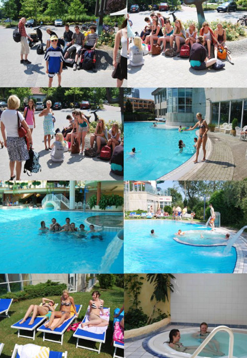 Klasse 10 der Realschule am Seminarweg Bad Seegeberg, hier in der Ostseetherme in Scharbeutz bei Lbeck, Klassenfahrt Ostsee 2009 – Bildergalerie Klassenfahrten von Jugendtours