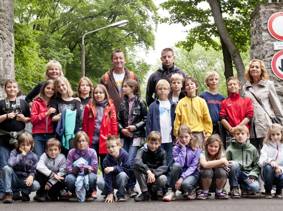 Klasse 4 der Evangelischen Grundschule „Martin Luther“ Oppin, Klassenfahrt KiEZ Ferienpark Feuerkuppe Strauberg 2012 – Bildergalerie Klassenfahrten von Jugendtours