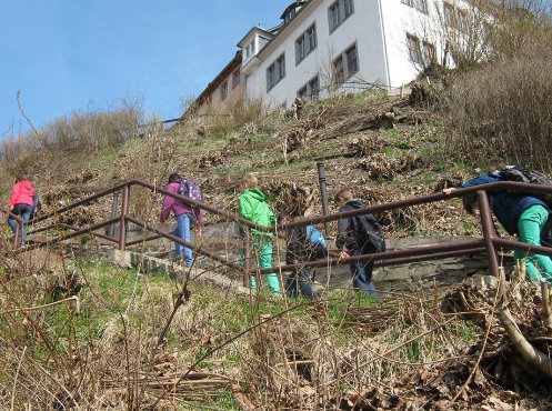 Klasse 6c der Dinterschule Borna, hier am Schloss Stolberg, Klassenfahrt Harz 2013 – Bildergalerie Klassenfahrten von Jugendtours