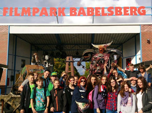 Klasse 8B der Geschwister Scholl-Schule Liebertwolkwitz, Tagesfahrt Filmpark Babelsberg 2014 – Bildergalerie Klassenfahrten von Jugendtours