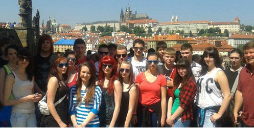 Klasse 10b der Sekundarschule Halle-Sd, hier in Prag, Klassenfahrt Trixi-Ferienpark „Zittauer Gebirge“ 2014 – Bildergalerie Klassenfahrten von Jugendtours