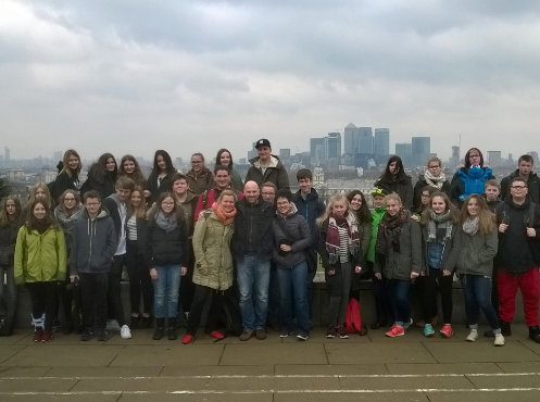 Klasse 8 der Realschule plus Gau-Odernheim, hier in Greenwich, Klassenfahrt London 2016 – Bildergalerie Klassenfahrten von Jugendtours