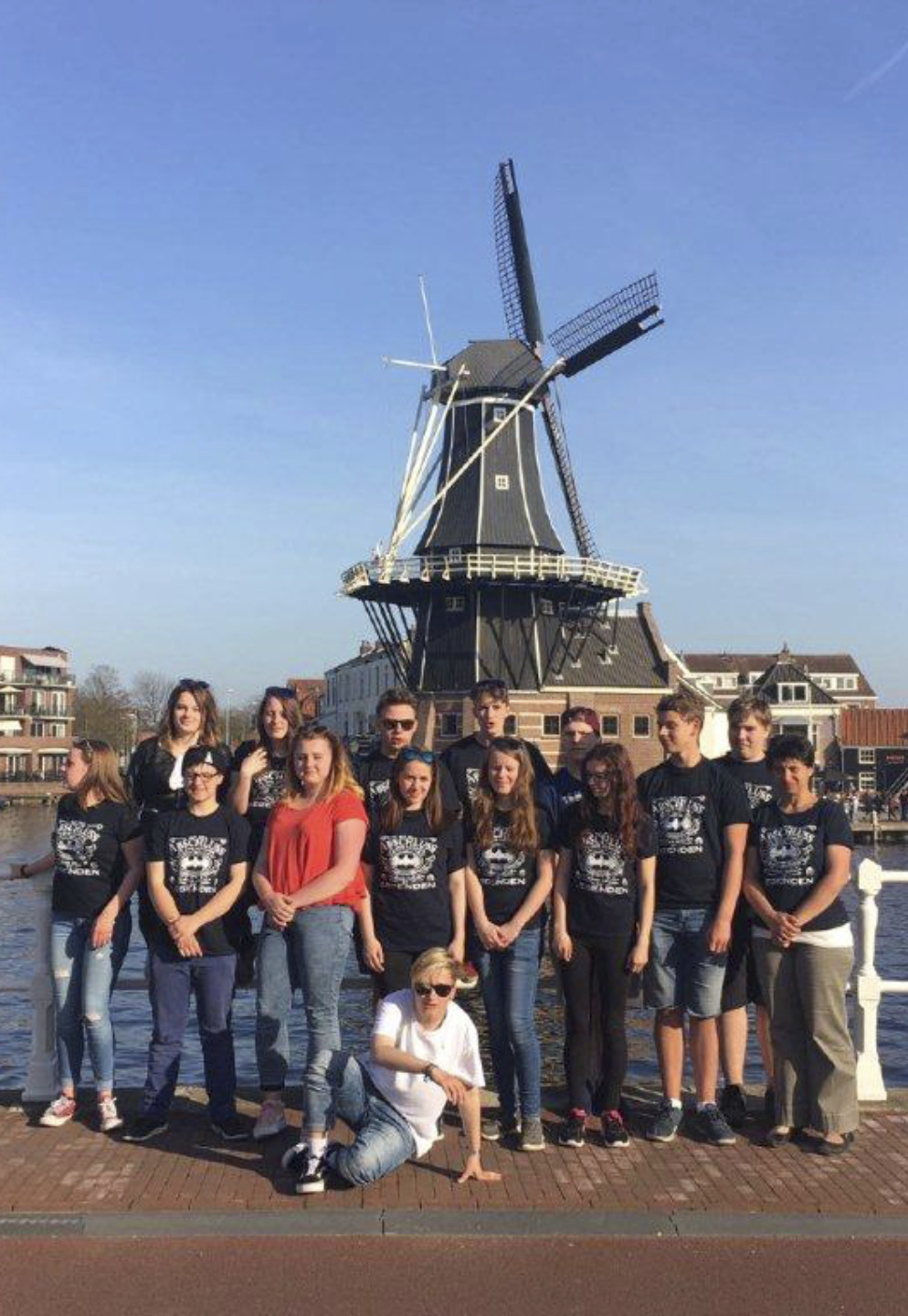 Klasse 10 der Staatlichen Regelschule Gotthold Ephraim Lessing Greiz, hier in Haarlem, Klassenfahrt Amsterdam 2018 – Bildergalerie Klassenfahrten von Jugendtours