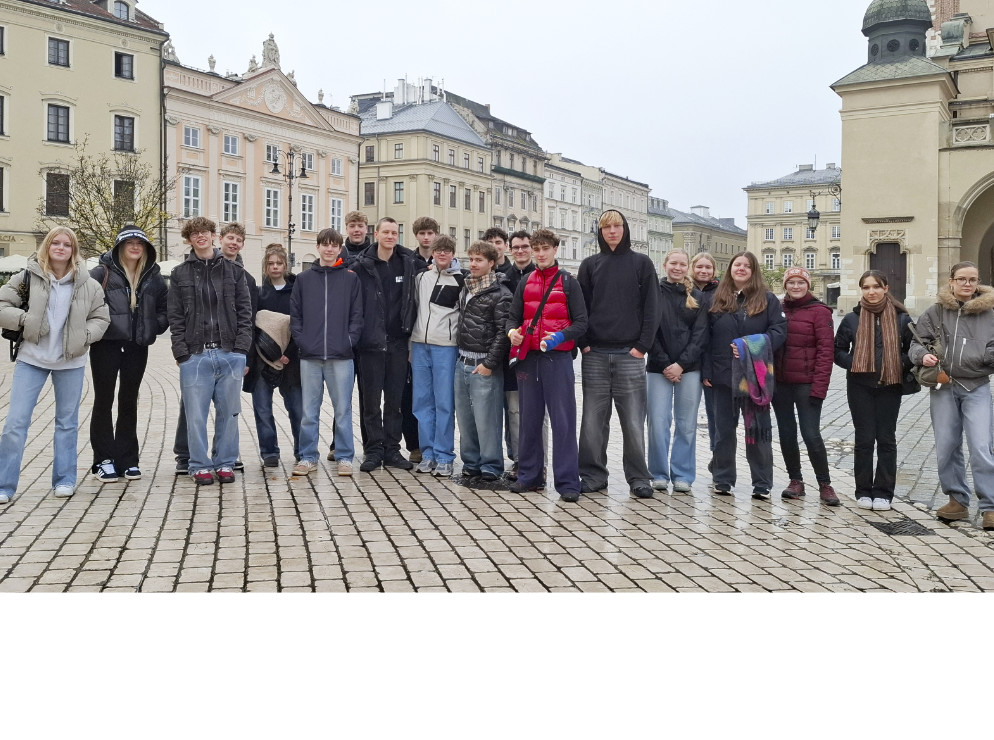 Klassen 11-12 der Christlichen Gemeinschaftsschule St. Marien Neubrandenburg, Klassenfahrt Krakau 2025 – Bildergalerie Klassenfahrten von Jugendtours
