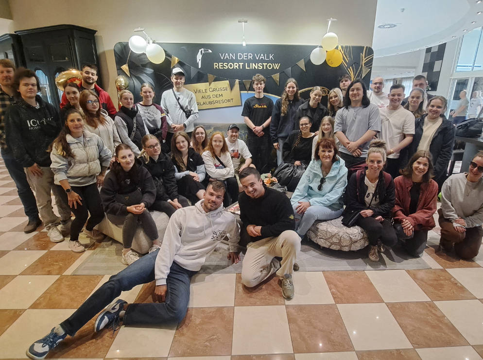 Klasse 13 des Beruflichen Schulzentrums Leipzig, KLassenfahrt Ferienpark Linstow 2026 &ndash; Bildergalerie Klassenfahrten von Jugendtours