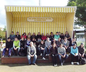 Programmausflug Klassenfahrt Weissenhuser Strand und Hamburg