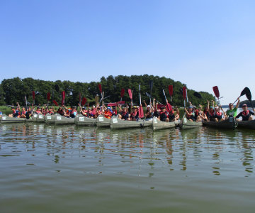 Impressionen von der Klassenfahrt 4 – Klassenfahrt Kanutour mit Jugendtours-Guide von Jugendtours