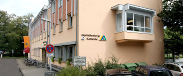 Jugendherberge Karlsruhe Auenansicht – Klassenfahrt Karlsruhe von Jugendtours