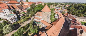 Jugendherberge Bautzen Gerberbastei Auenansicht – Klassenfahrt Bautzen von Jugendtours