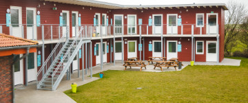 Jugendherberge Schillighrn Auenansicht – Klassenfahrt Wangerland von Jugendtours