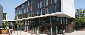 Jugendherberge Stuttgart Neckarpark Auenansicht – Klassenfahrt Stuttgart von Jugendtours