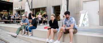 Wombats The City Hostel Mnchen Werksviertel Auenansicht – Klassenfahrt Mnchen von Jugendtours