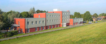 AWO SANO Ferienzentrum am Deich Burhave Auenansicht – Klassenfahrt Butjadinger Kste von Jugendtours