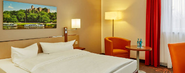 H+ Hotel Leipzig-Halle Innenansicht – Klassenfahrt Halle von Jugendtours