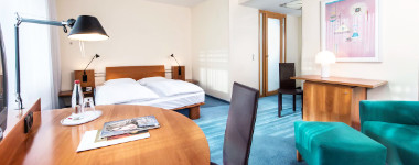 ****Radisson Blu Hotel Frst Leopold Dessau Innenansicht – Klassenfahrt Dessau-Rolau von Jugendtours