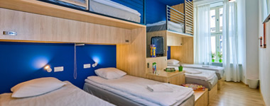 Kategorie Premiumhostels zentral-zentrumsnah, z.B. Hostel Draggo House Krakau Innenansicht – Klassenfahrt Krakau von Jugendtours