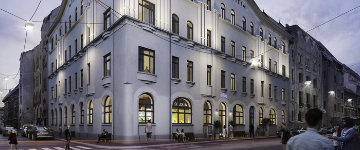 a&o Budapest City Auenansicht – Klassenfahrt Budapest von Jugendtours