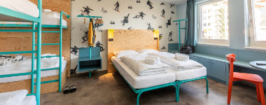 MEININGER Hotel Innsbruck Zentrum Innenansicht – Klassenfahrt Innsbruck von Jugendtours