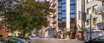 Kategorie ***Hotels im Zentrum, z.B. Novum Hotel Thomas Budapest Auenansicht – Klassenfahrt Budapest von Jugendtours