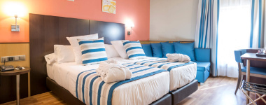 Kategorie - **/***Hotels im Zentrum, z.B. ***Hotel Ronda Lesseps Barcelona Innenansicht – Klassenfahrt Barcelona von Jugendtours