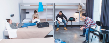 Jugendherberge Pulcinella Antwerpen Innenansicht – Klassenfahrt Antwerpen von Jugendtours