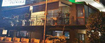 Kategorie ***Hotels, z.B. ***Hotel Prestige Miramare in Rimini Auenansicht – Klassenfahrt Rimini von Jugendtours