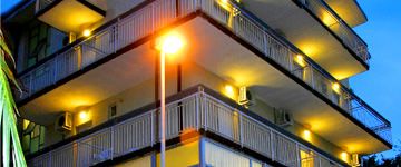 Kategorie ***+-Hotel Morfeo Rimini Auenansicht – Klassenfahrt Rimini von Jugendtours