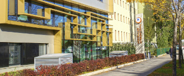 Jugendgstehaus Wien-Brigittenau & Brigittenau Youth Palace Auenansicht – Klassenfahrt Wien von Jugendtours