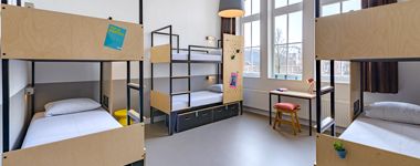 Stayokay Amsterdam Oost Innenansicht – Klassenfahrt Amsterdam von Jugendtours