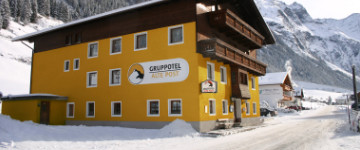 Gruppotel Alte Post Auenansicht – Klassenfahrt Skigebiet Hochzeiger im Pitztal inkl. Skipass von Jugendtours