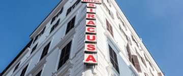 Kategorie ***+/****Hotels im Zentrum, z.B. ***+Hotel Siracusa Rom Auenansicht – Klassenfahrt Rom von Jugendtours