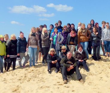 Strand auf Rgen – Klassenfahrt Insel Rgen.