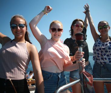 Schler*innen am Bodensee – Klassenfahrt Bodensee