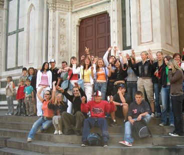 Schüler*innen in Florenz – Klassenfahrt Italien
