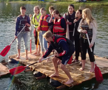 Schulwandertag mit Jugendtours – Bleilochtalsperre - Projekt Flobau