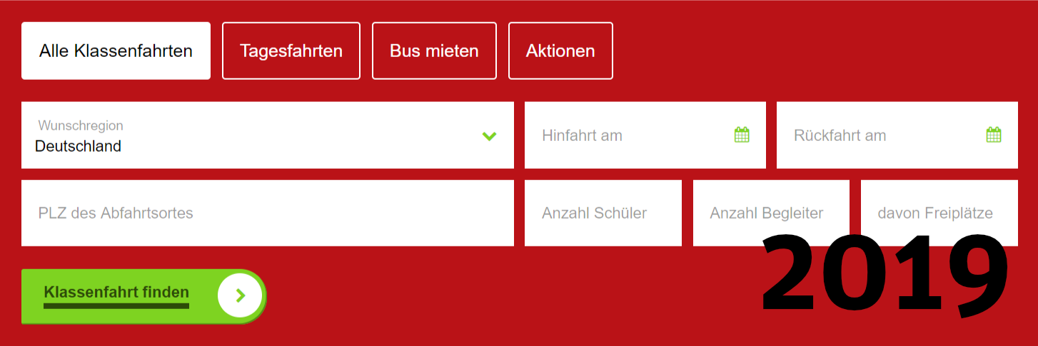 Gruppenpreisrechner fr Klassenfahrten von 2019 – jugendtours Klassenfahrten