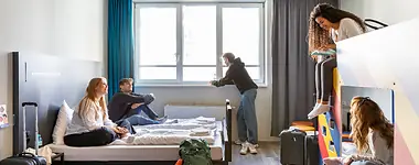 a&o Wien Hauptbahnhof Unterkunftsbild  &ndash; Klassenfahrt Wien von Jugendtours