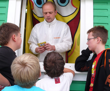 Quiz im SpongeBob Camp von Jugendtours und NICK