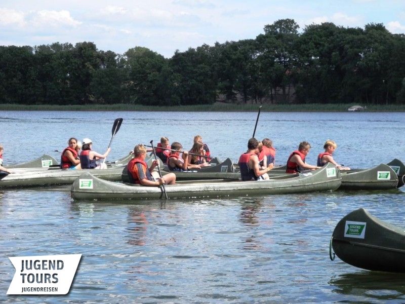 Bilder Kanureise Mecklenburg