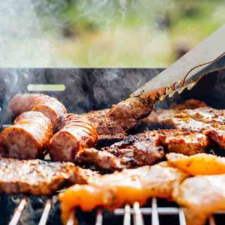 Grillabend mit Lagerfeuer