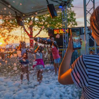 Motto-Disko am Balaton!